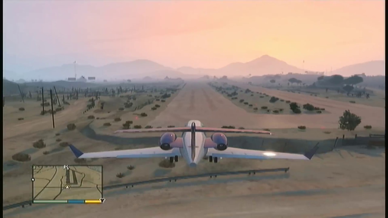 GTA 5 Shamal Flying Airport to Airport