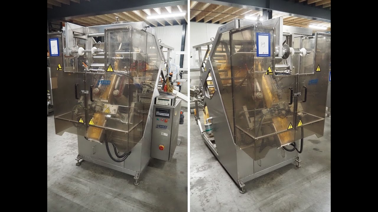 1680-49: Jasa Packaging Systems vertical bag form-, fill-, and seal machine