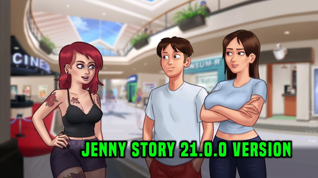 JENNY COMPLETE STORYLINE FULL WALKTHROUGH | SUMMERTIME SAGA 21.0.0 TECH UPDATE LATEST VERSION