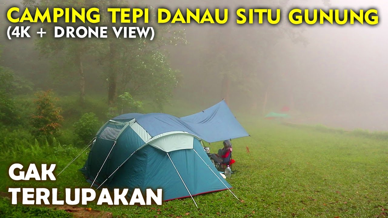 CAMPING DANAU SITU GUNUNG SUKABUMI | SUSPENSION BRIDGE