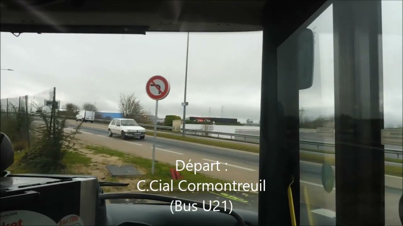 GRM La ligne U9 (C.Cial Cormontreuil vers Gare Centre)
