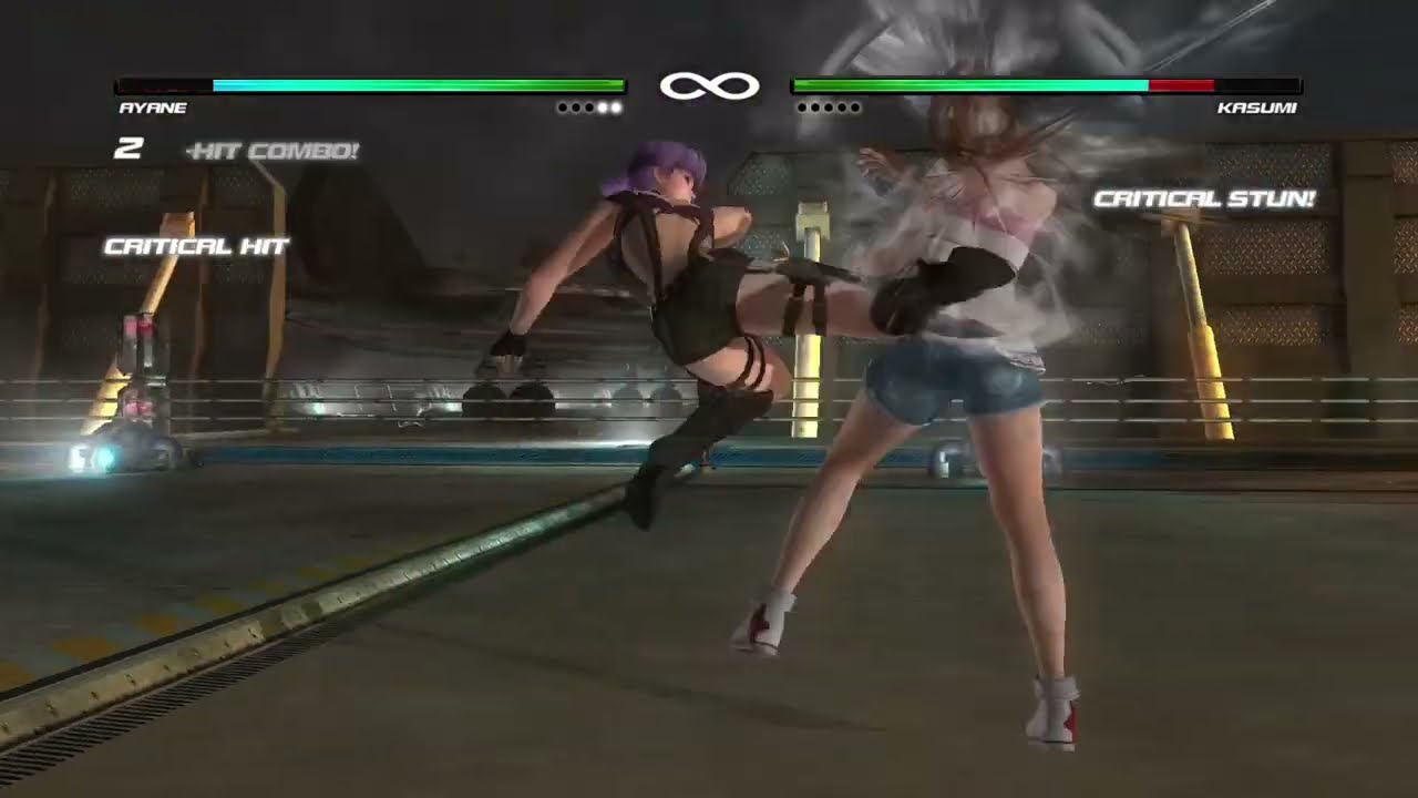 DEAD OR ALIVE 5 Last Round Ayane vs Kasumi