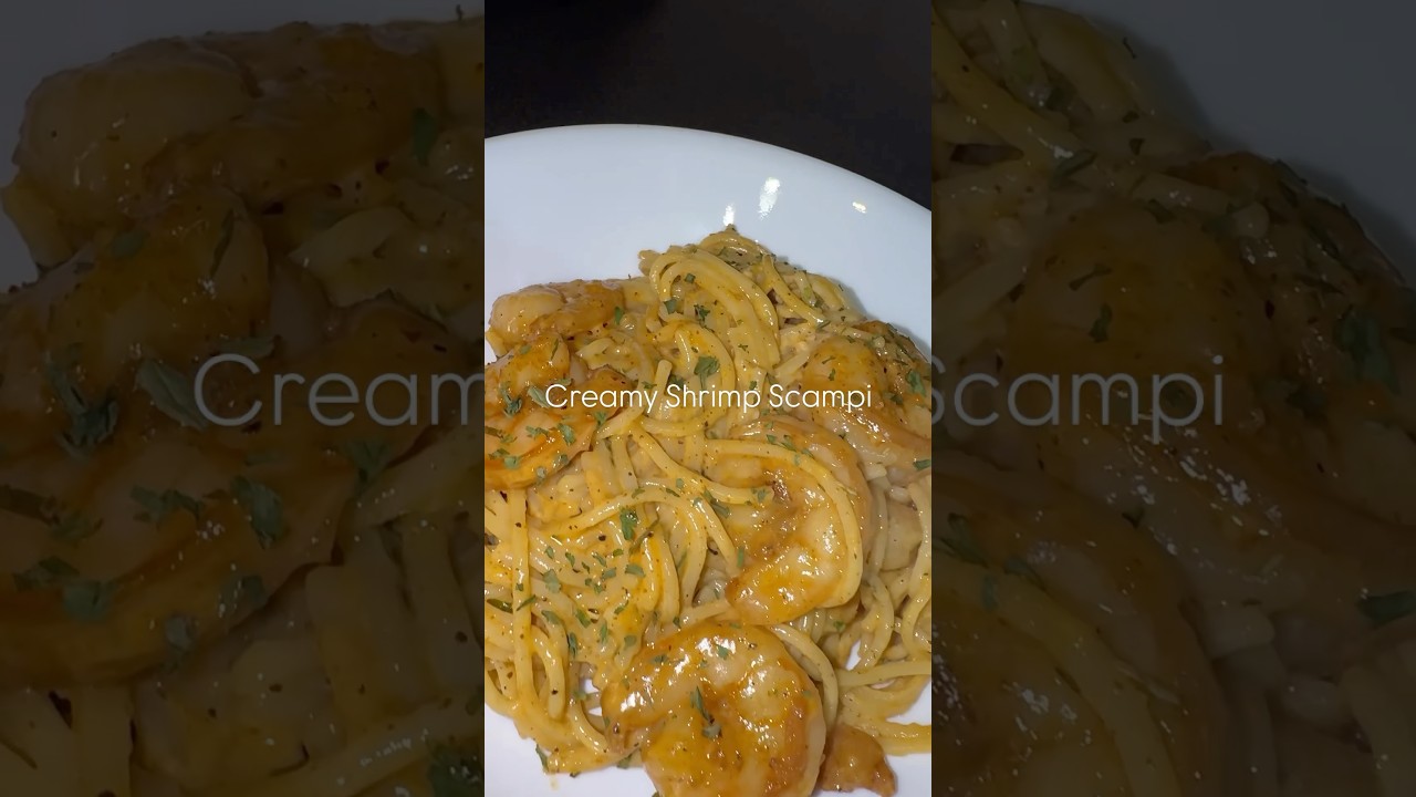 Creamy Shrimp Scampi