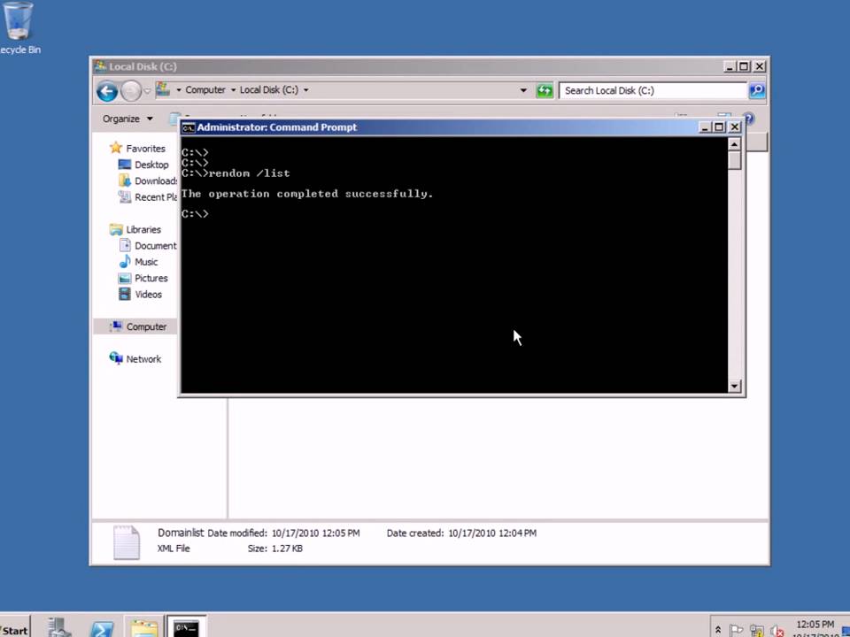 Переименование домена в Windows Server 2008 R2 [1/2]