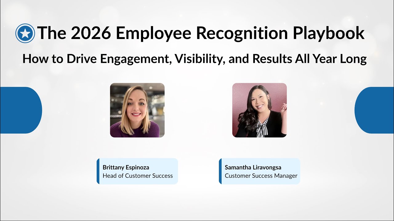 2026 Recognition Strategy Planning Webinar