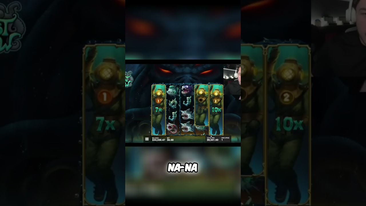 HUGE WIN on Beast Below Slot! (I can't believe it!)