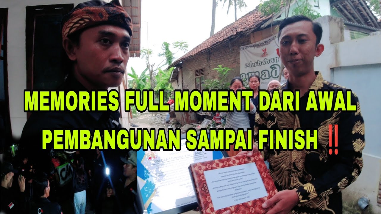 Memories Full Moment Dari Awal Pembangunan Sampai Finish❗❗