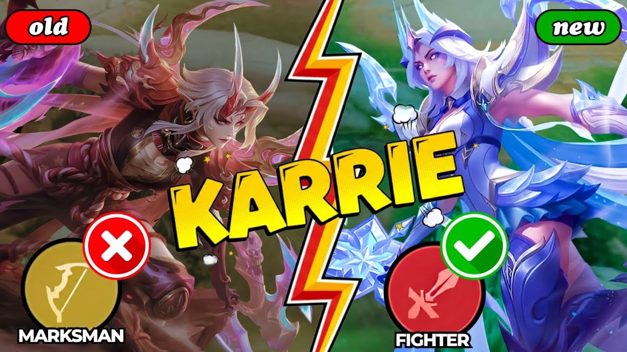 Stop Using Marksman Emblem on Karrie 💀 Fighter Emblem Is Better! | MLBB