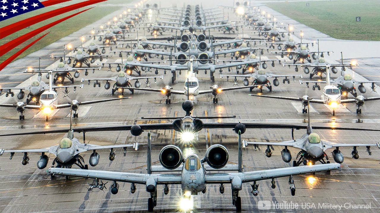 Massive Elephant Walk at US Air Base Closest to North Korea