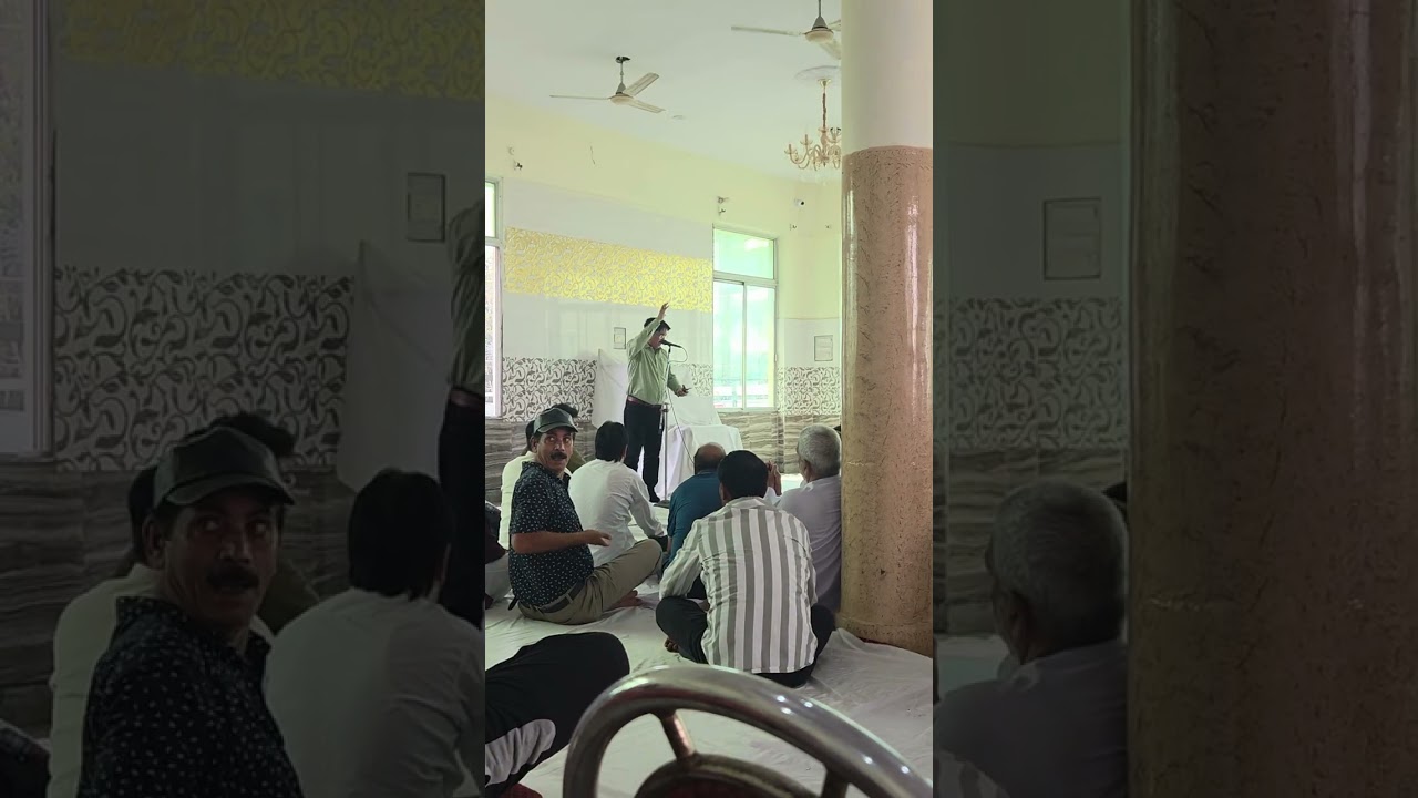 Janab Fayyaz Raebareli sahab ke Allahabad mein yaadgaar qalaam. Oct 2025