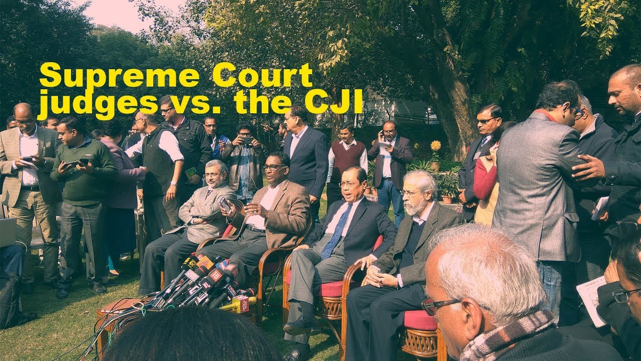 Supreme Court judges vs. the CJI