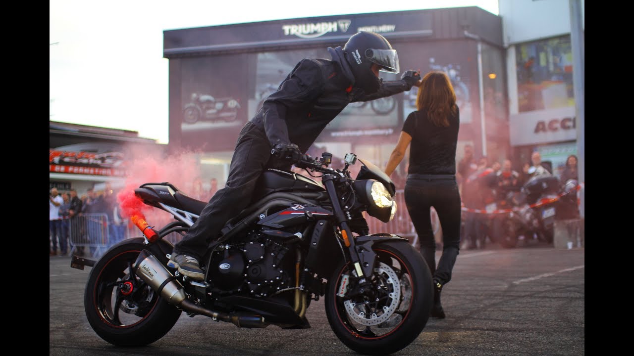 Présentation Speed Triple RS   Triumph Montlhéry