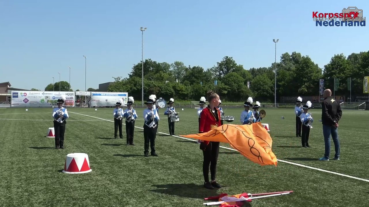 Showband Jong Holland Junioren tijderns MHM Jeugdfestival 2023