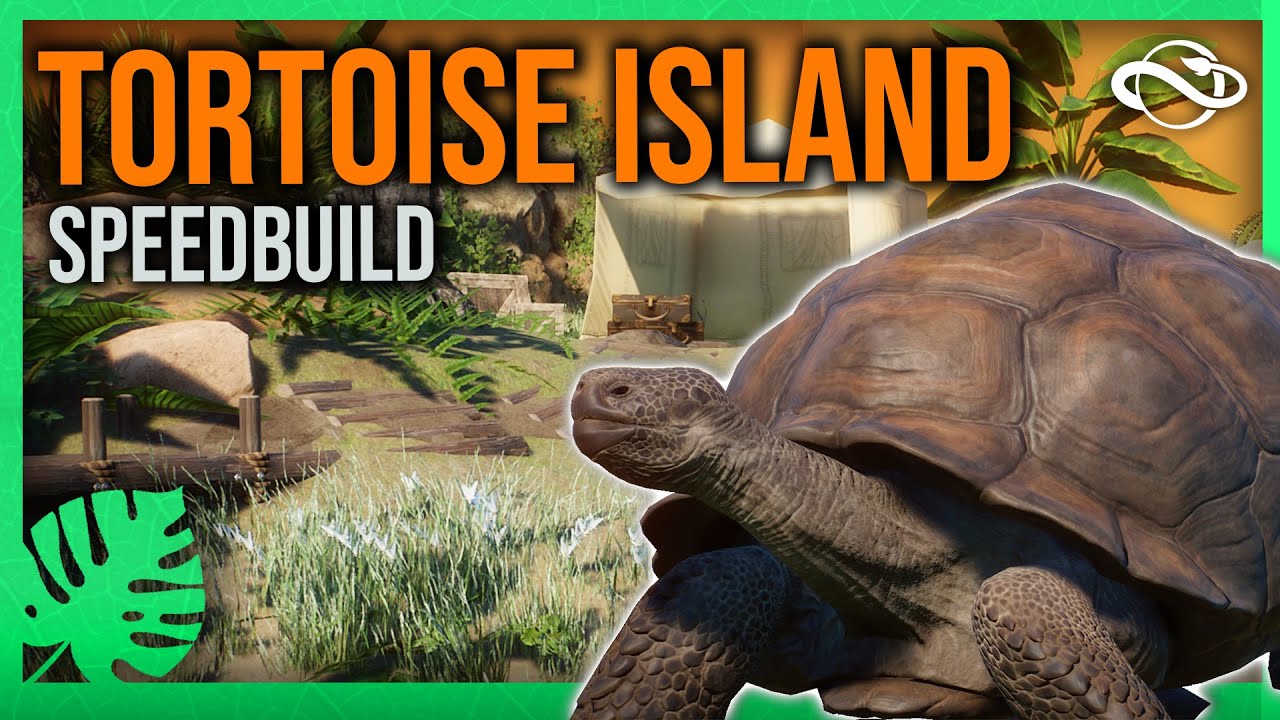 Galapagos Tortoise Island! - Planet Zoo Speedbuild