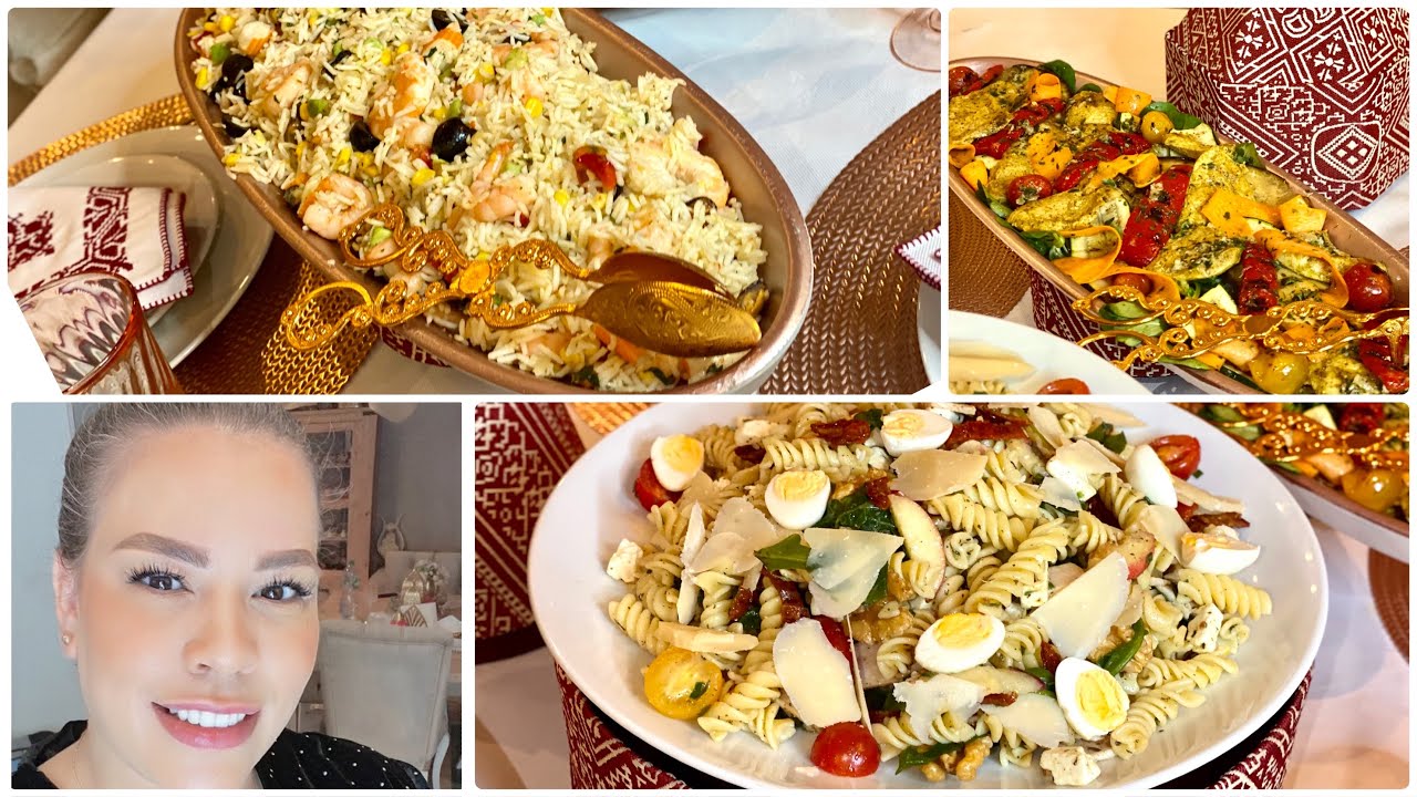ها الجديد ،من أروع السلطات لي غادي تجربي بدون مايونيز و لا تمارة 3 سلطات صيفية 😋
