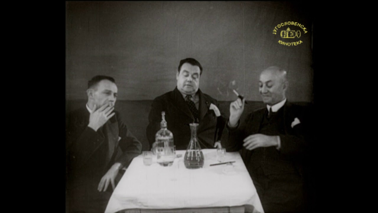 Mijat Mijatović i Pecija Petrović prvi put u ton filmu 1933. - Drugar mi se ženi nane