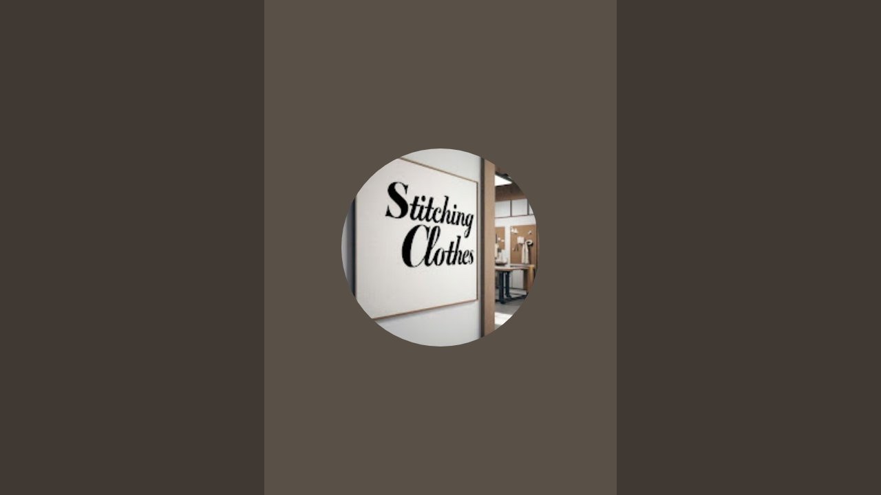 Stitching clothes is live