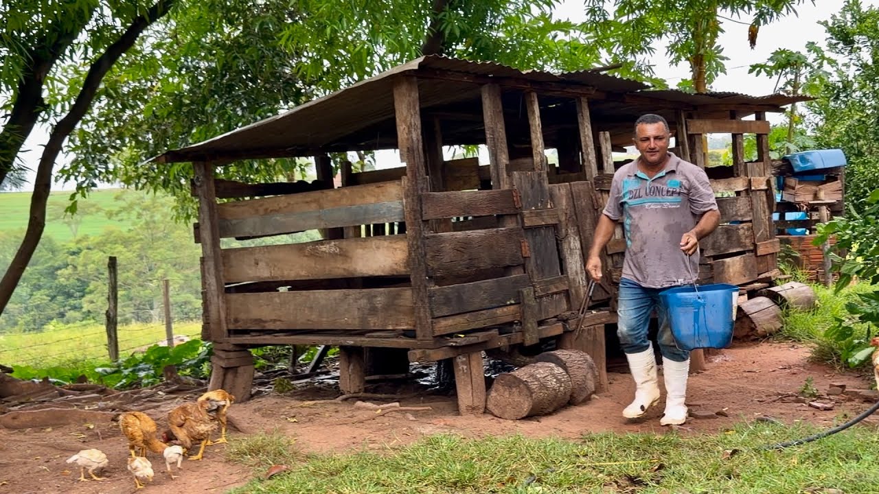 Porque será que a vida simples nos traz tanta felicidade # dá trabalho mas é prazeroso..: