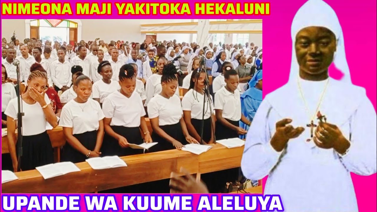 NIMEONA MAJI YAKITOKA HEKALUNI UPANDE WA KUUME ALELUYA - KWAYA YA MWENYEHERI ANUARITE MAKUBURI DSM