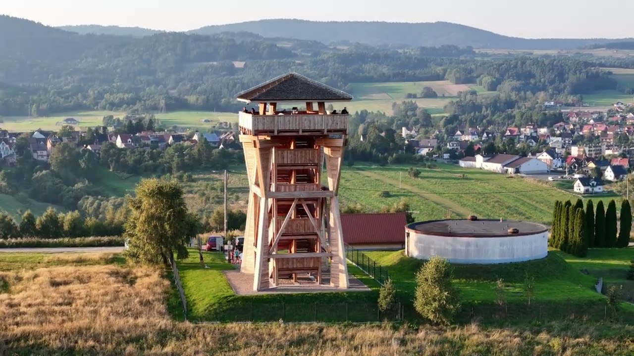 Wieża widokowa na Hajdówce - Dji Air 3