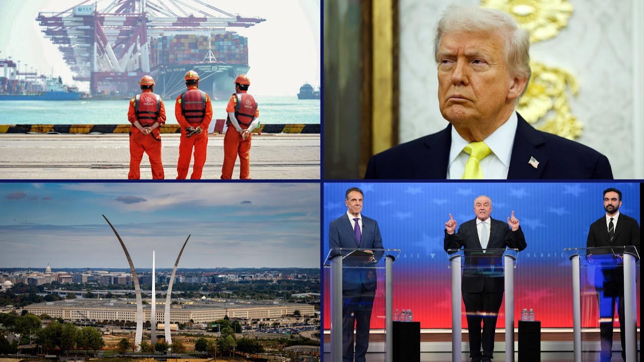 Bloomberg News Now: US Says China Talks &lsquo;Very Constructive&rsquo; as Trump Jets to Asia, More