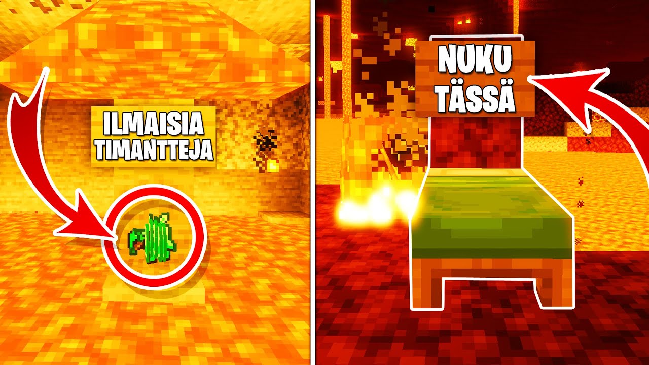 TROLLASIN MUN KAVERIA MINECRAFTISSA JA TÄMÄ TAPAHTUI... *SE RAGES*