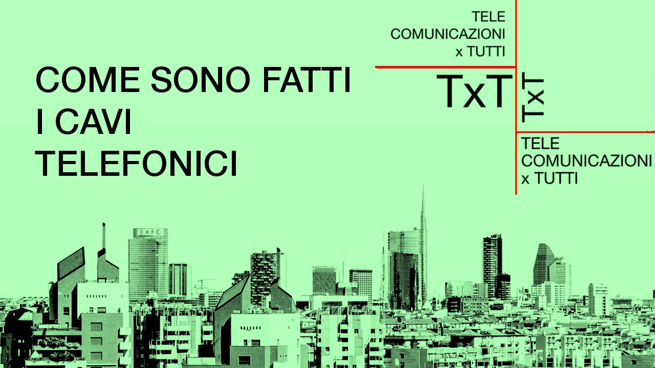 Rete telefonica #04 Come sono fatti i cavi telefonici