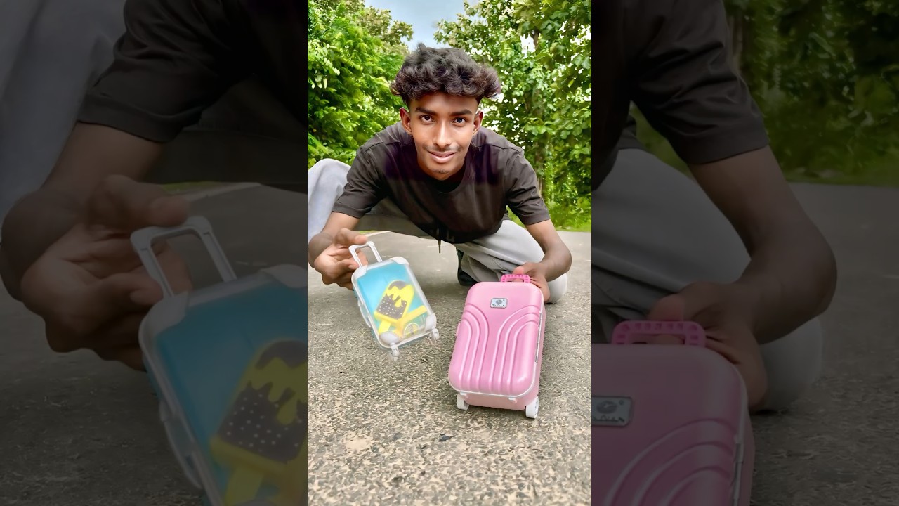 Mini vs Medium Travel Suitcase 🔥 Unboxing & Review #shorts