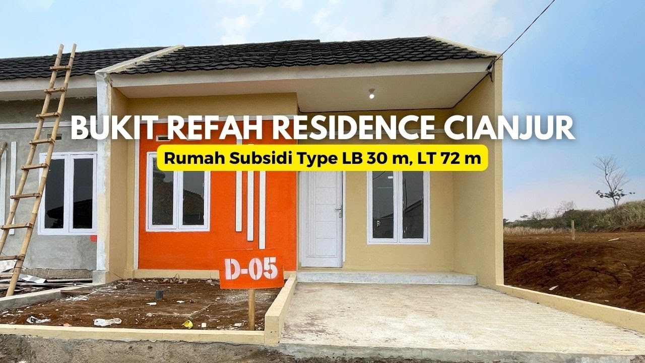 LUAS BANGET INI RUMAH SUBSIDI DI CIANJUR