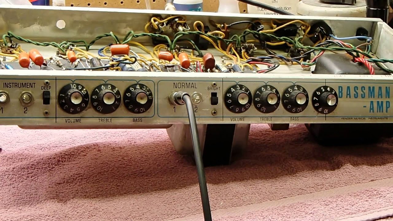 68 BASSMAN WITH MARSHALL MOD