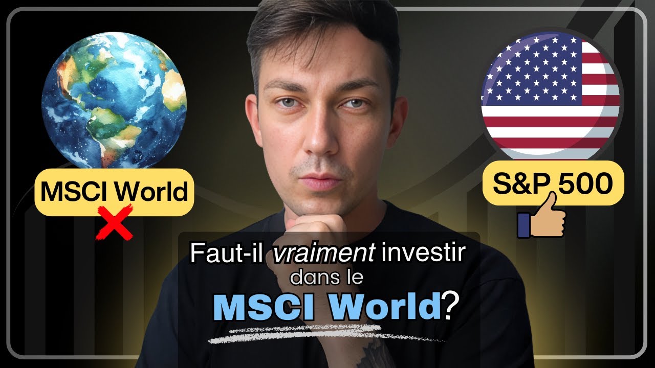 MSCI World vs S&P500 : l'ETF monde est il vraiment intéressant ?