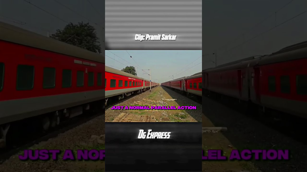 Rajdhani vs Rajdhani 🔥 The Kings Of Indian Railways 🔥 #indianrailways #rajdhaniexpress #railwayedits