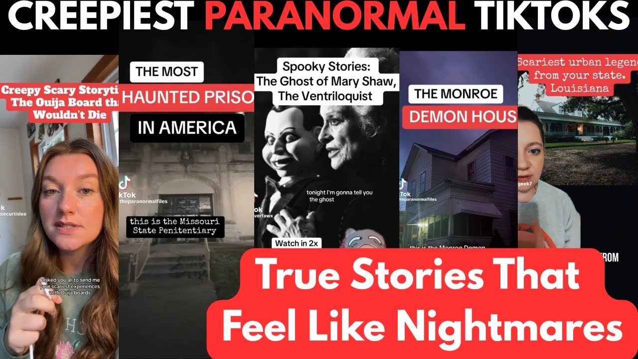 1 HOUR OF SCARY TIKTOK STORIES 👻 TRUE HORROR & PARANORMAL COMPILATION #scarytok #ghoststories