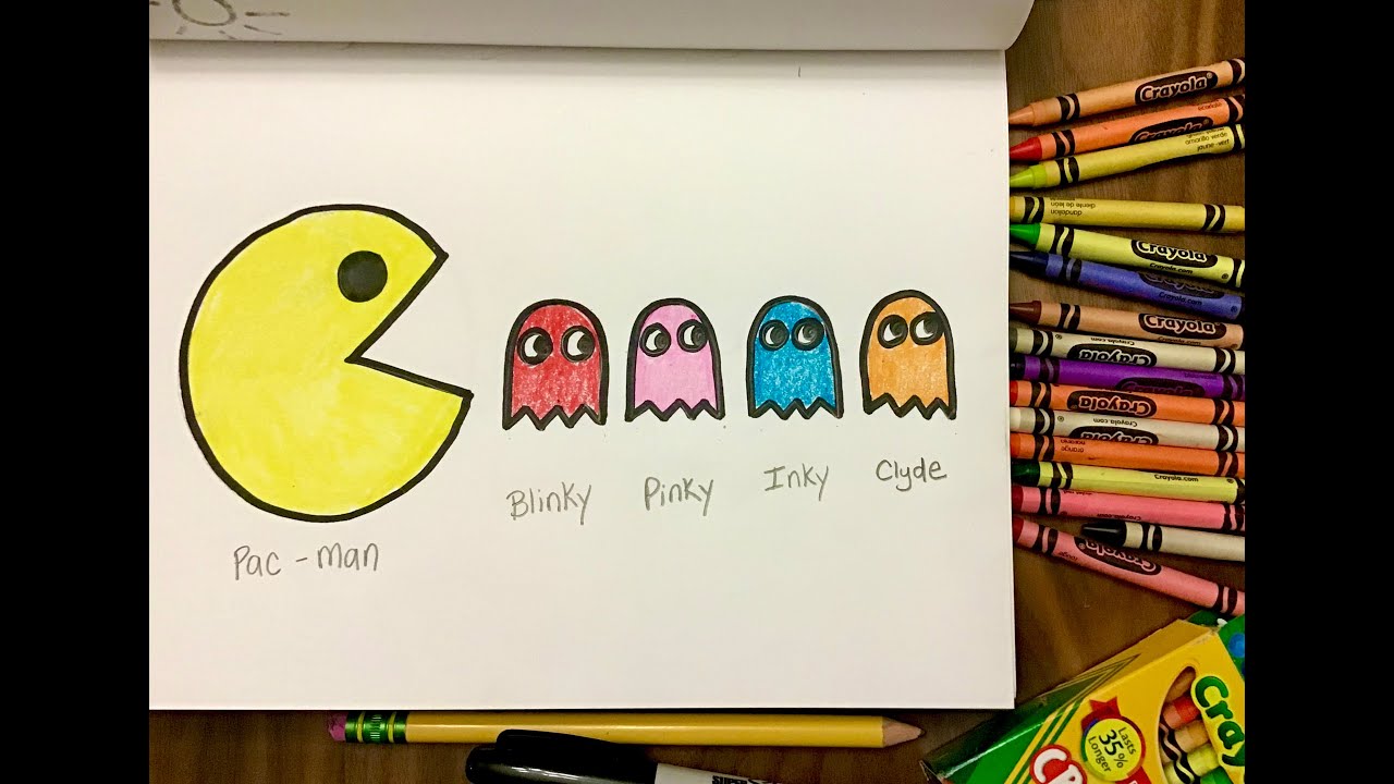 How to draw Pac-Man!