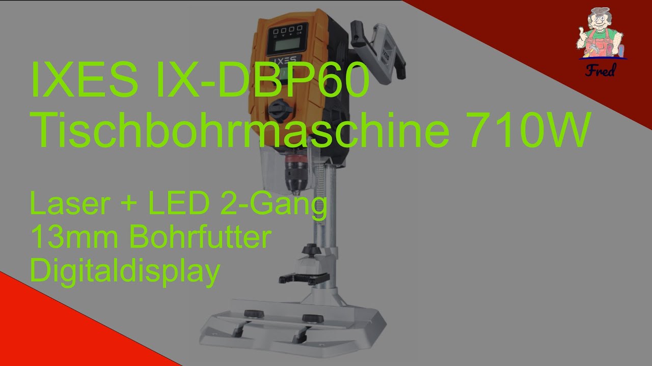 Tischbohrmaschine IXESS DPB60 710W
