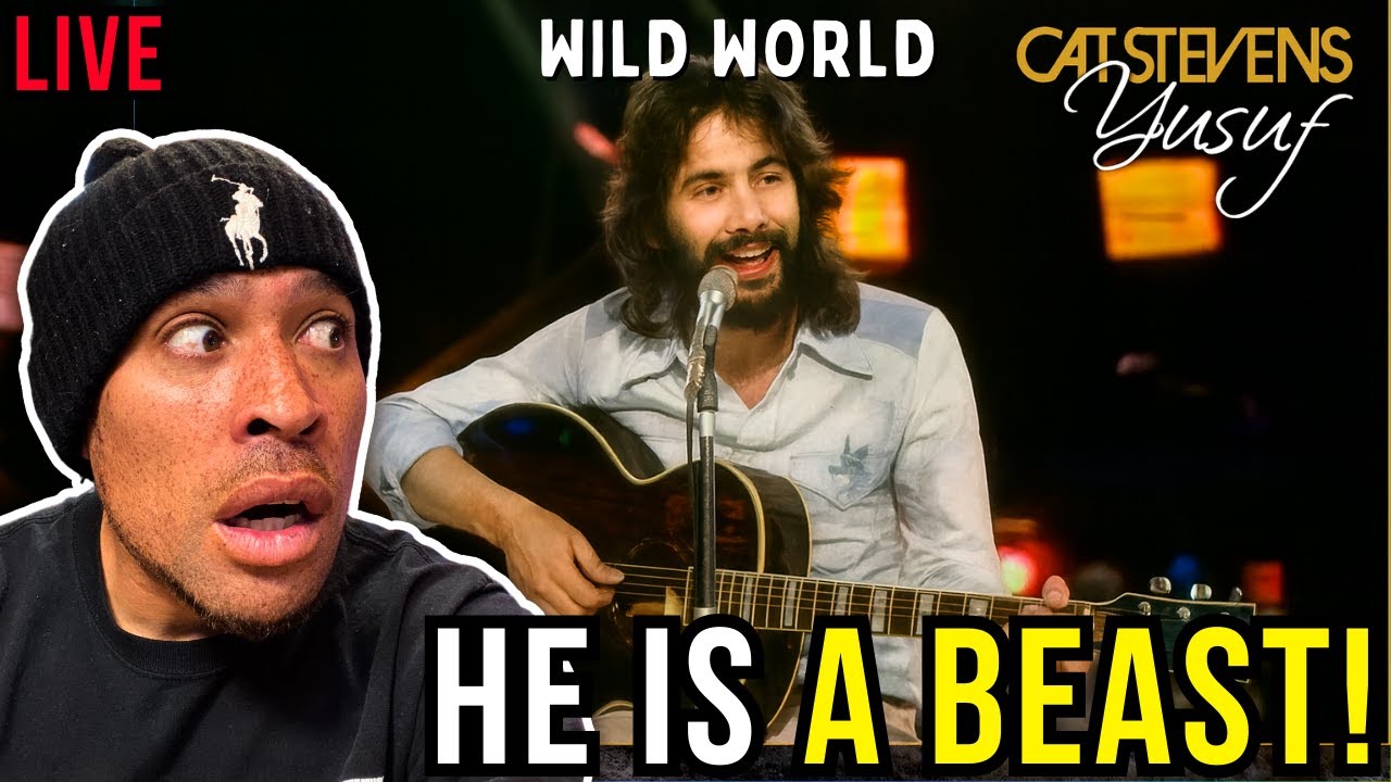 Rapper FIRST time REACTION to Yusuf / Cat Stevens - Wild World LIVE 1971! OH MY...