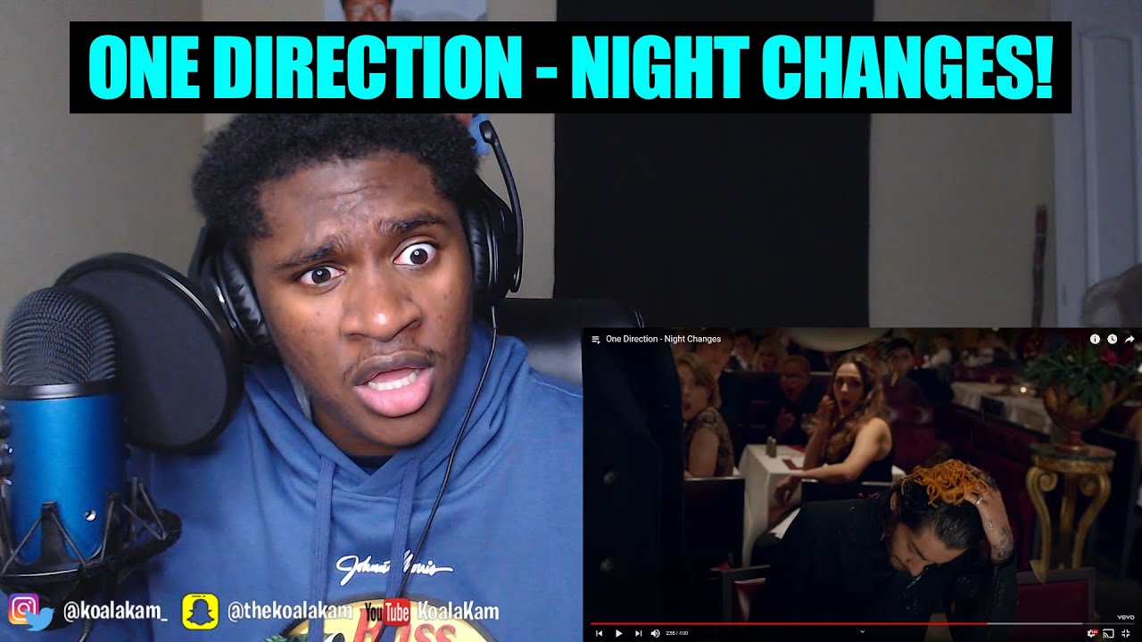 Этому парню придётся со мной СРАЖАТЬСЯ! One Direction - Night Changes | РЕАКЦИЯ!