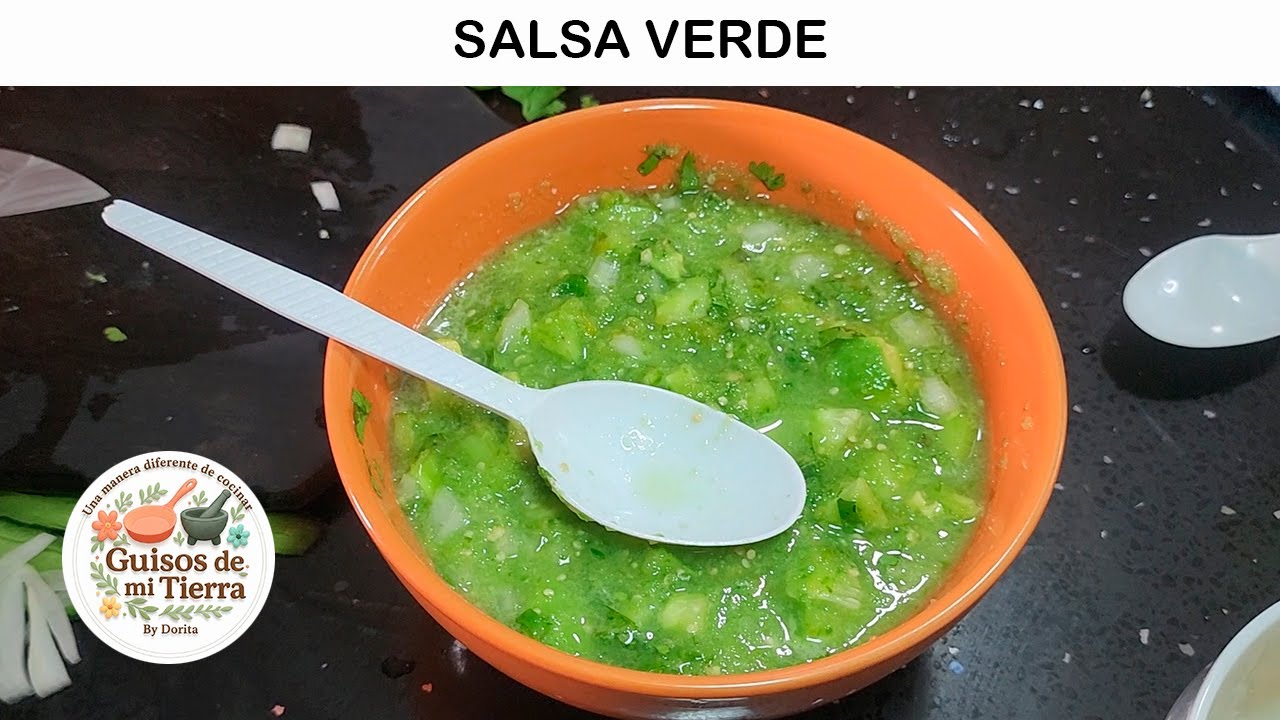 Salsa verde | Guisos de mi tierra