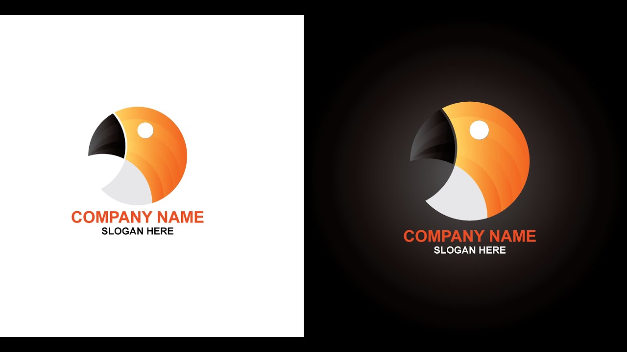 Logo Design in Adobe Illustrator Tutorial | HAWK LOGO