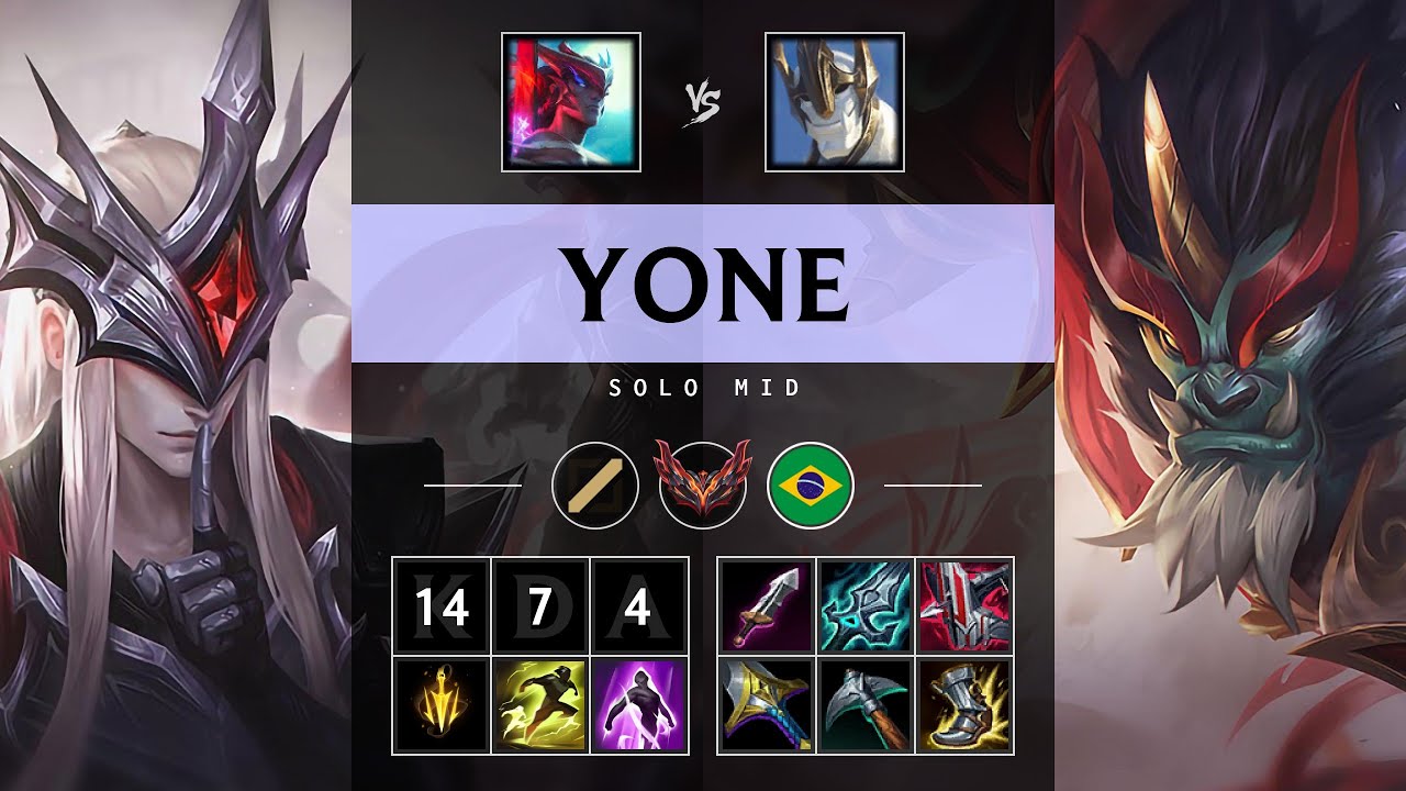 Yone Mid vs Galio - BR Grandmaster Patch 25.18