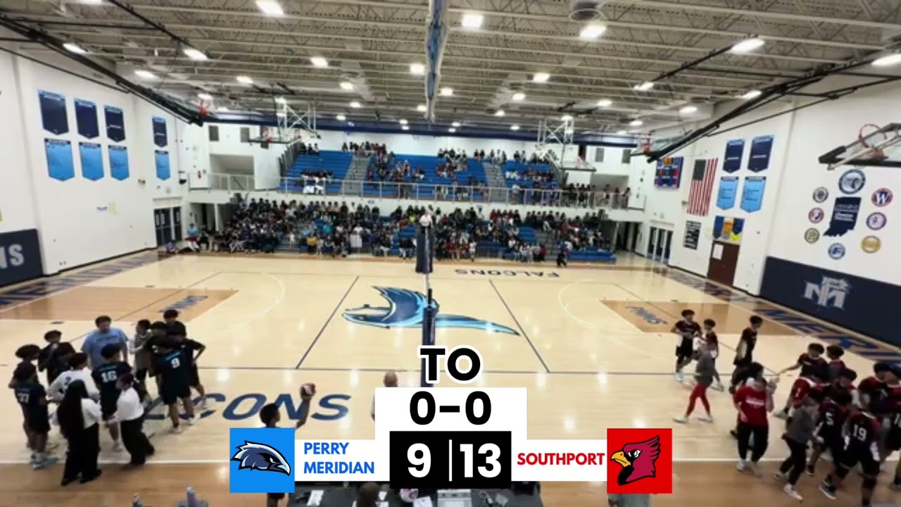 Perry Meridian VS Southport Middle School Volleyball 8th Grade | 1st SET | April 29