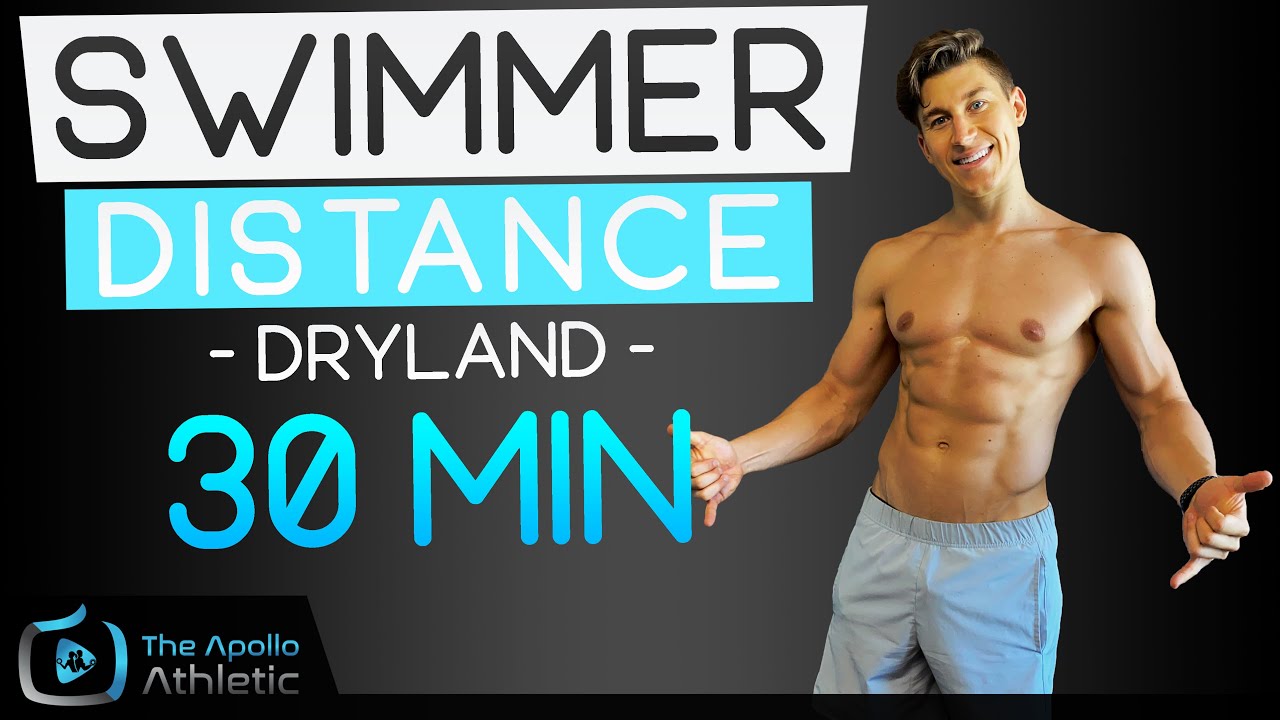 Endurance Workout For Distance Swimmers | No Equipment Dryland