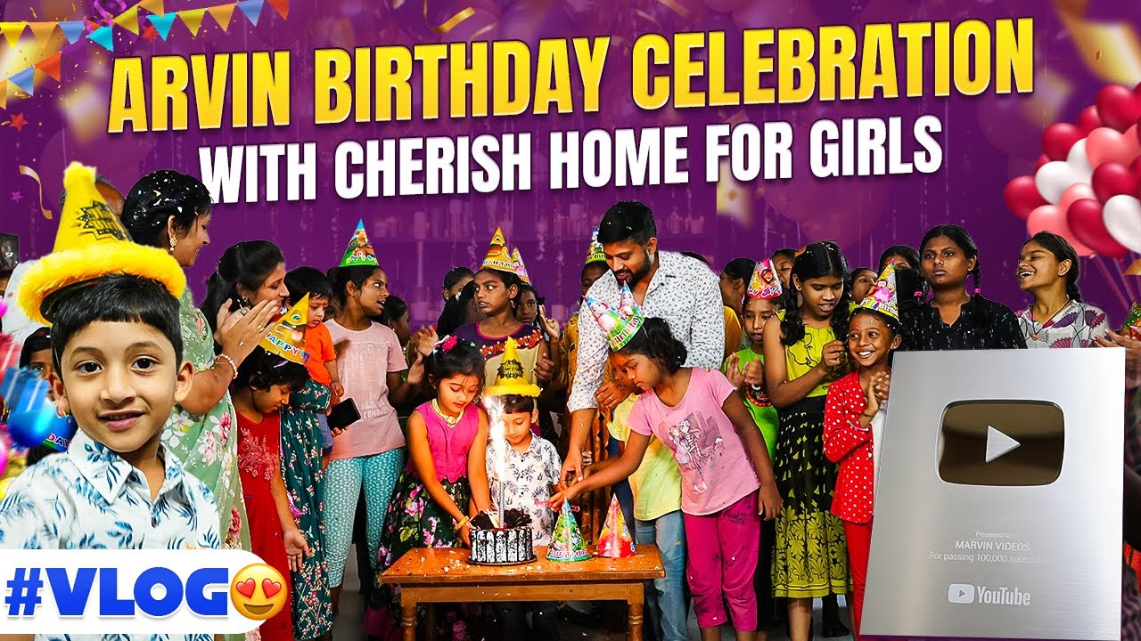Arvin Birthday Celebration With Cherish Home for Girls Vlog | Marvin Vlogs | Marvin Videos