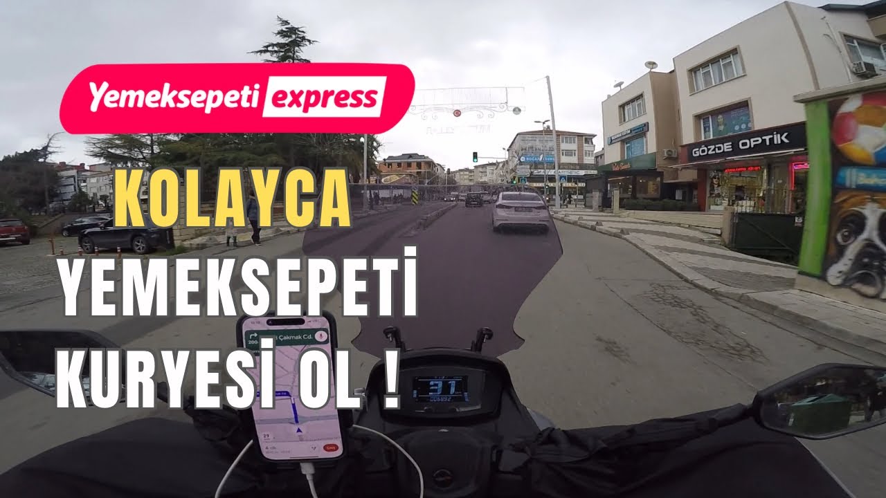 YEMEKSEPETİ EXPRESS KURYESİ NASIL OLUNUR ? ADIM ADIM BAŞVURU REHBERİ !