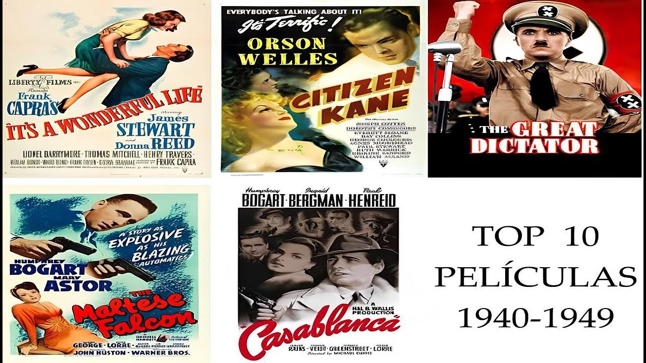 Top 10 de Películas 1940-1949