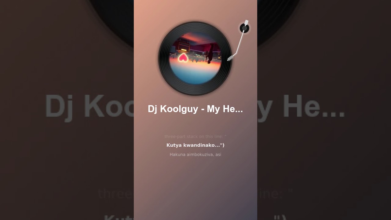 Dj Koolguy - My Heart (Official Audio)