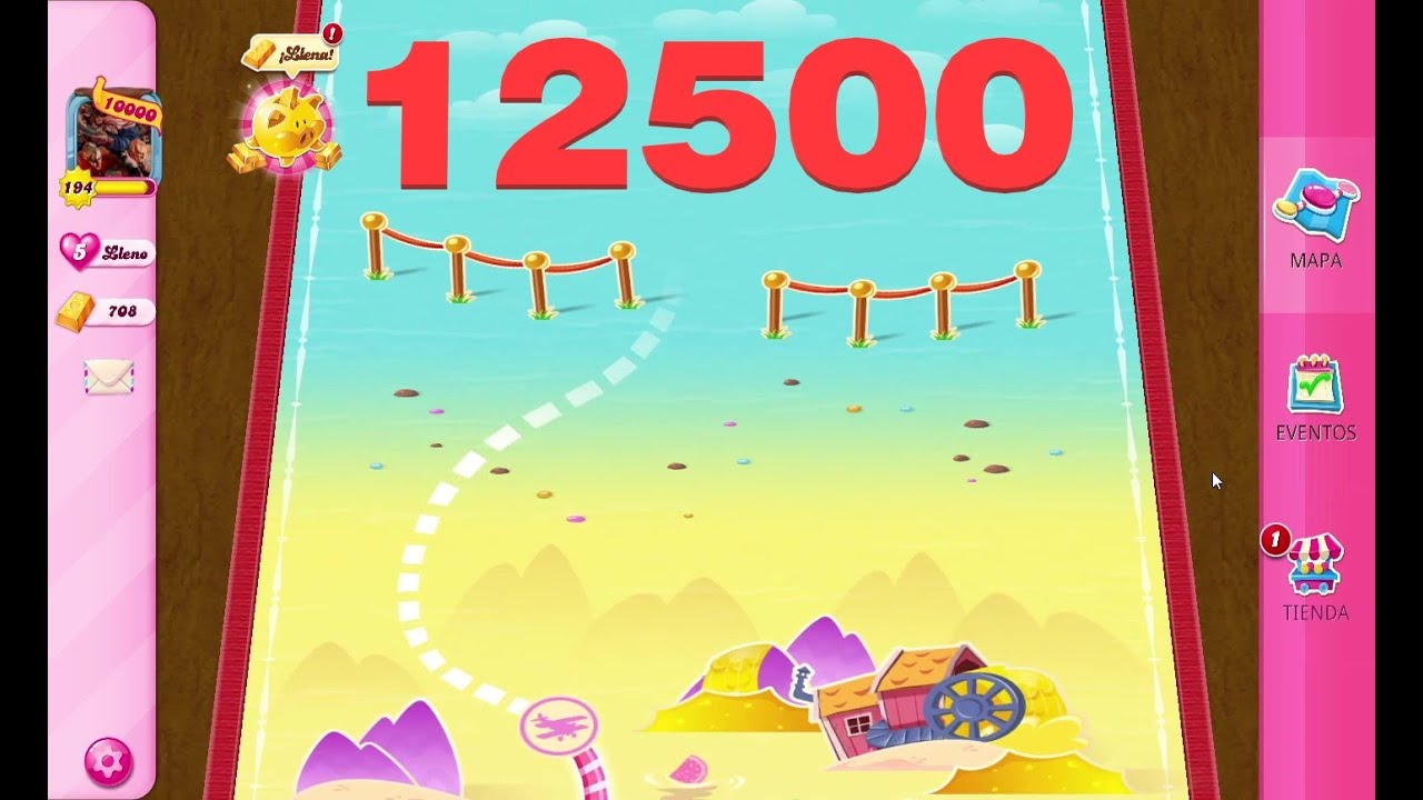Candy Crush Saga Level 12500 ULTIMO NIVEL