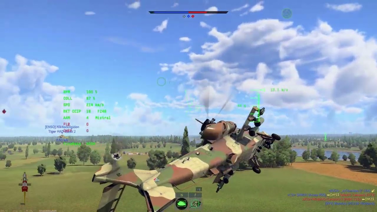 War Thunder   Rooivalk   How low can you go?