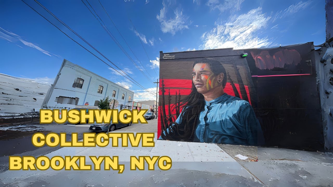 Brooklyn Buschwick Collective Murals. Bushwick, Brooklyn Street Art. New York City Walking Tour