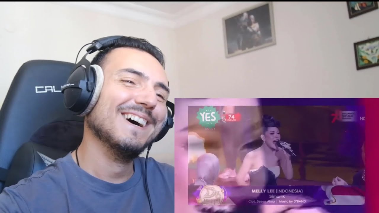 Melly Lee (Indonesia) Simarik (Tarkan Cover) DAA6 Reaction